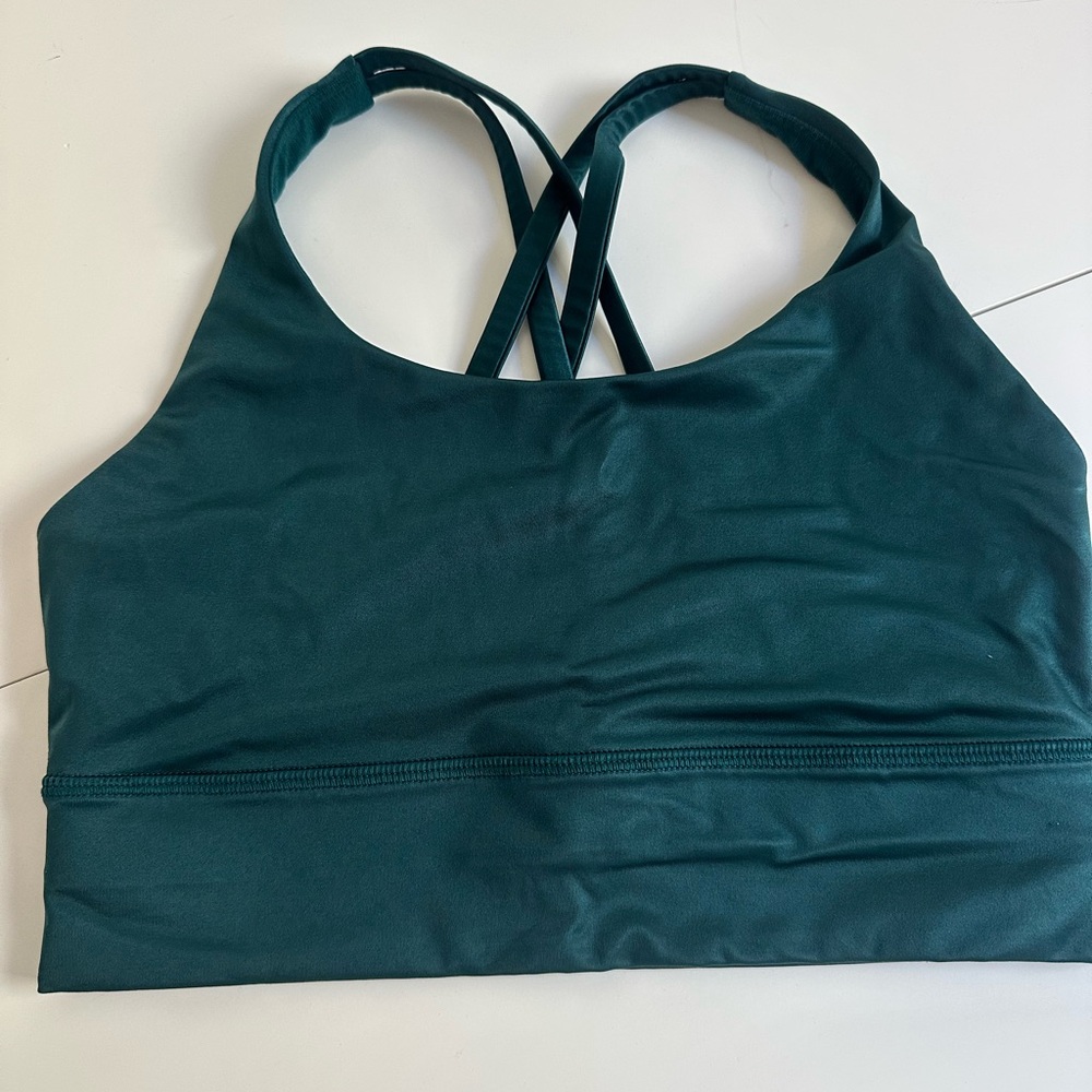 Lululemon Athletica Deep Teal Sports Bra